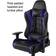 Staples Emerge Vartan Bonded Leather Ergonomic Gaming Chair - Black/Blue