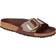 Birkenstock Madrid Big Buckle Mules - Natural Leather Patent