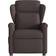 vidaXL 4015581 Dark Brown Lænestol 100cm