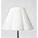 McGee Scallop Pleated Lamp White Shade 13"