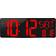 Beyond Time Digital Black/Red Vægur 42cm