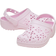 Crocs Kid's Classic Floral Cutout Clog - Pink Milk