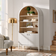 modway Nolan Ivory Storage Cabinet 39.4x74.1"