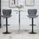 Homcom UK835-544V700331 Grey Bar Stool 109cm 2pcs