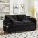 Ebern Designs W112440661 Black Sofa 61.8" 2 Seater