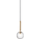 Nuura Miira Brass/Clear Pendel ∅ 14cm