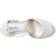Michael Kors Martina Glitter Mesh Peep-Toe Platform Pump - Silver