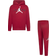 Nike Little Kid's Jordan Sustainable Pullover Hoodie Set - Gym Red (85C505-R78)