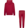 Nike Little Kid's Jordan Sustainable Pullover Hoodie Set - Gym Red (85C505-R78)