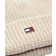 Tommy Jeans Flag Ribbed Beanie - Off White