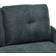 Winston Porter Chela Blue Sofa 56.3" 2 Seater