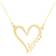 QVC Personalized Heart Name Necklace - Gold