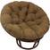 Blazing Needles Microsuede Papasan Chair Cushions Brown (132.1x132.1cm)