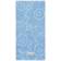 Marimekko Piirto Unikko Badezimmerhandtuch Blau (100x50cm)