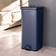 Charles Bentley Steel Square Retro Kitchen Pedal Waste Bin 30L