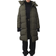 H&M Water Repellent Puffer Coat - Dark Khaki Green