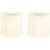 Royal Designs Drum Off White Shade 10" 2pcs