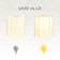 Royal Designs Drum Off White Shade 10" 2pcs