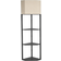 Homcom Corner Modern with Shelves Grey Floor Lamp 159cm