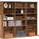 vidaXL CD Cabinet Old Wood Book Shelf 89.5cm