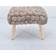 Fairmont Park U110449431 Grey Foot Stool 45cm