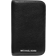 Michael Kors Portefeuille Compact Hudson En Cuir Grainé - Noir