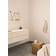 Ester & Erik Block Linen Grey LED Candle 12.5cm