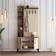 Trademax Schmida Walnut/Beige Hallmöbel & Tillbehör
