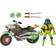 Playmates Toys Teenage Mutant Ninja Turtles Ninja Kick Cycle with Leonardo