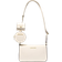 Michael Kors Jet Set Saffiano Leather Crossbody Bag with Case for Apple Airpods Pro - Light Cream