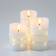 LED Block White/Gold LED-lys 15cm 3stk