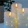 LED Block White/Gold LED-lys 15cm 3st