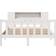 vidaXL Solid Wood Sengeramme 141x219.5cm