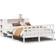 vidaXL Solid Wood Sengeramme 141x219.5cm