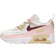 Nike Air Max 90 EasyOn PSV - Phantom/Echo Pink/Sail/Dark Team Red