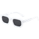 VFDHN Polarized Square Sunglasses White/Grey