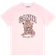 Ganni Basic Jersey Leopard Relaxed T-shirt - Chalk Pink