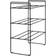 House Nordic Swansea Black Shoe Rack 49.5x60cm