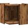 vidaXL Recinto Lettiera Gatti Legno Vecchio 53 x 53 x 51 cm