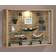 VCM Vitrosa Honey Oak Vitrineskab 83x60cm