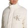 Calvin Klein Oversized Chenille Logo Puffer Jacket - Ivory