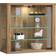 VCM Vitrosa Honey Oak Vitrineskab 43x40cm