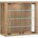 VCM Vitrosa Honey Oak Vitrinskåp 43x40cm