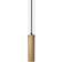 Globen Lighting Hubble Brushed Brass/White Pendel ∅ 6cm