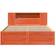 vidaXL Solid Wood Sengeramme 141.5x220.5cm