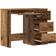 vidaXL Engineered Wood Old Wood Skrivbord 45x90cm