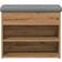 vidaXL 857630 Artisan Oak/Light Grey Shoe Rack 62x50cm