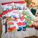 Catherine Lansfield Christmas Retro Santa Dynebetræk Multifarve, Hvid (230x220cm)