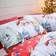 Catherine Lansfield Christmas Retro Santa Dynebetræk Multifarve, Hvid (230x220cm)