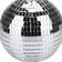 Party Casa Mirror Disco Ball Silver Christmas Tree Ornament 15.5cm